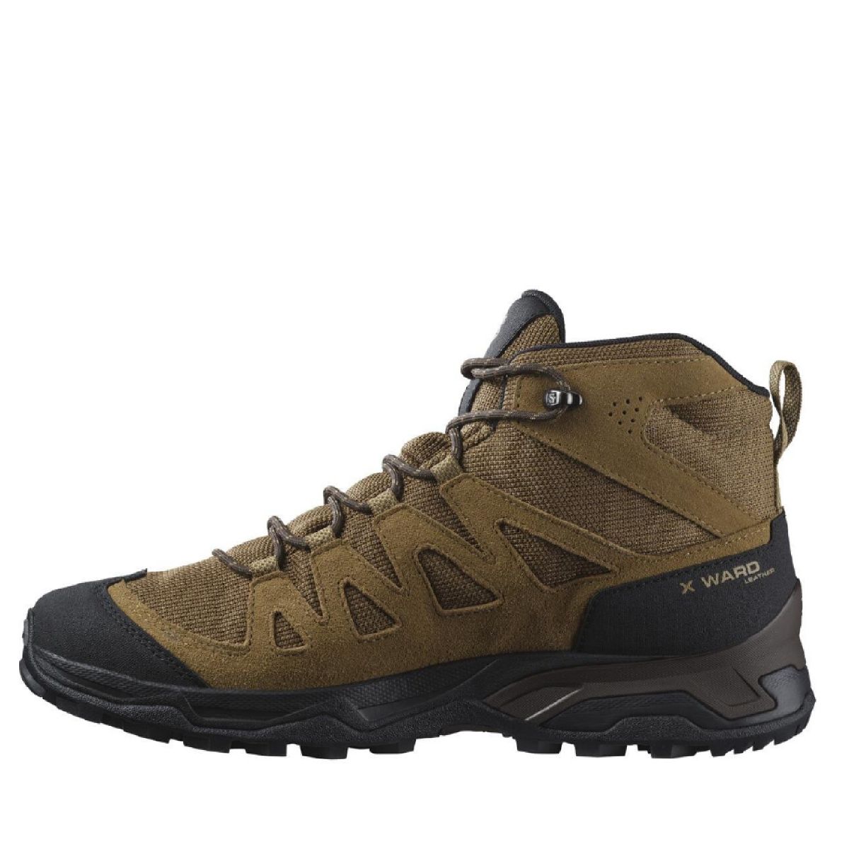 Треккинговые ботинки Salomon X Ward Leather MID Gore-Tex. Коричневый 8