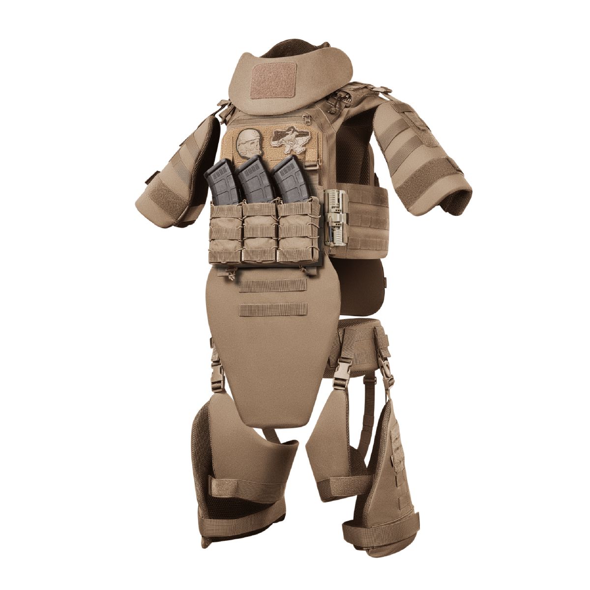 Бронекостюм TAG Pro Level II (Tactical Armored Gear). Клас захисту – 2. Койот