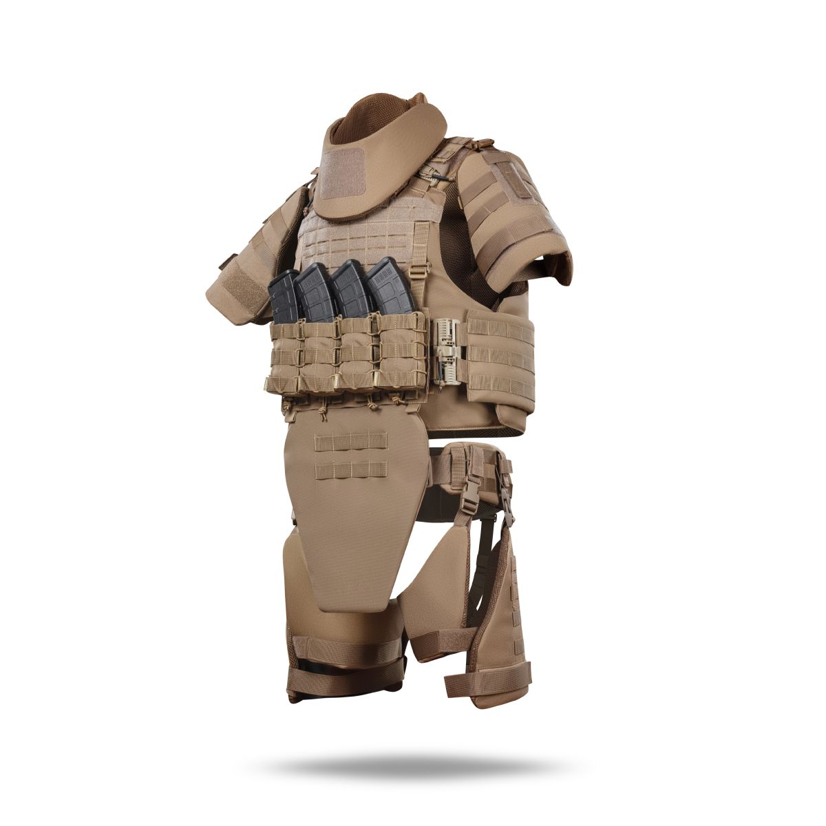 Бронекостюм A.T.A.S. (Advanced Tactical Armor Suit) Level II. Клас захисту – 2. Койот. S/M