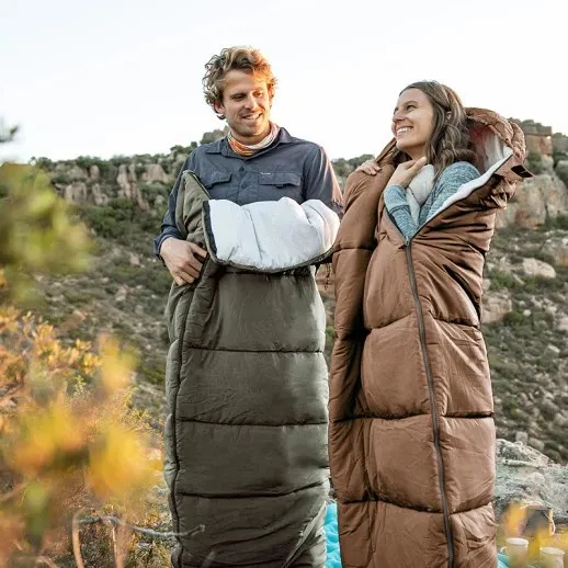 Спальний мішок Naturehike U350S (від -2°C до -13°C). Правий. Колір Коричневий 5