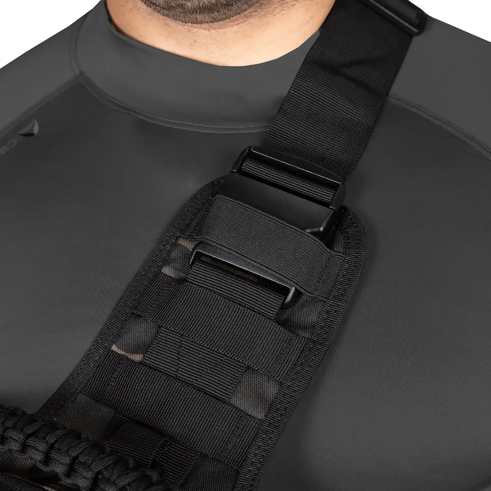 Сумка однолямкова Camotec Adapt. Чорний мультикам 4
