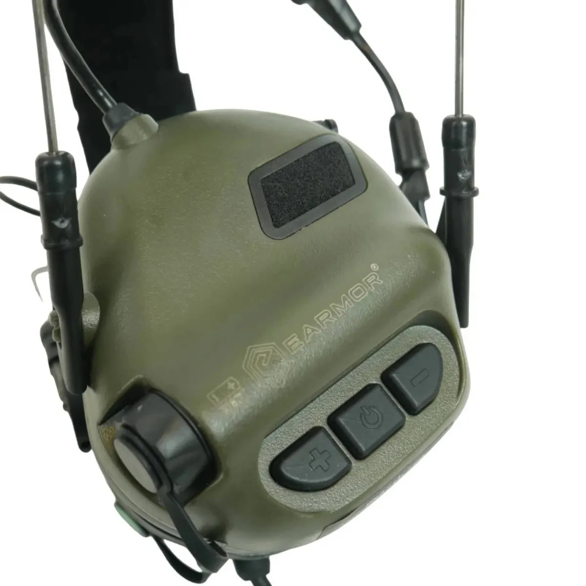 Активные наушники Earmor M32X MOD4 с микрофоном. Олива 7