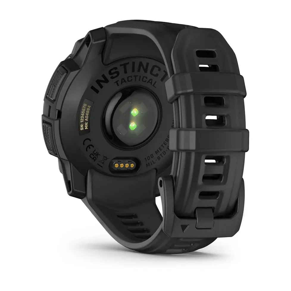 Смарт-часы Garmin Instinct 3 Solar Tactical, 45 мм. Черный 2