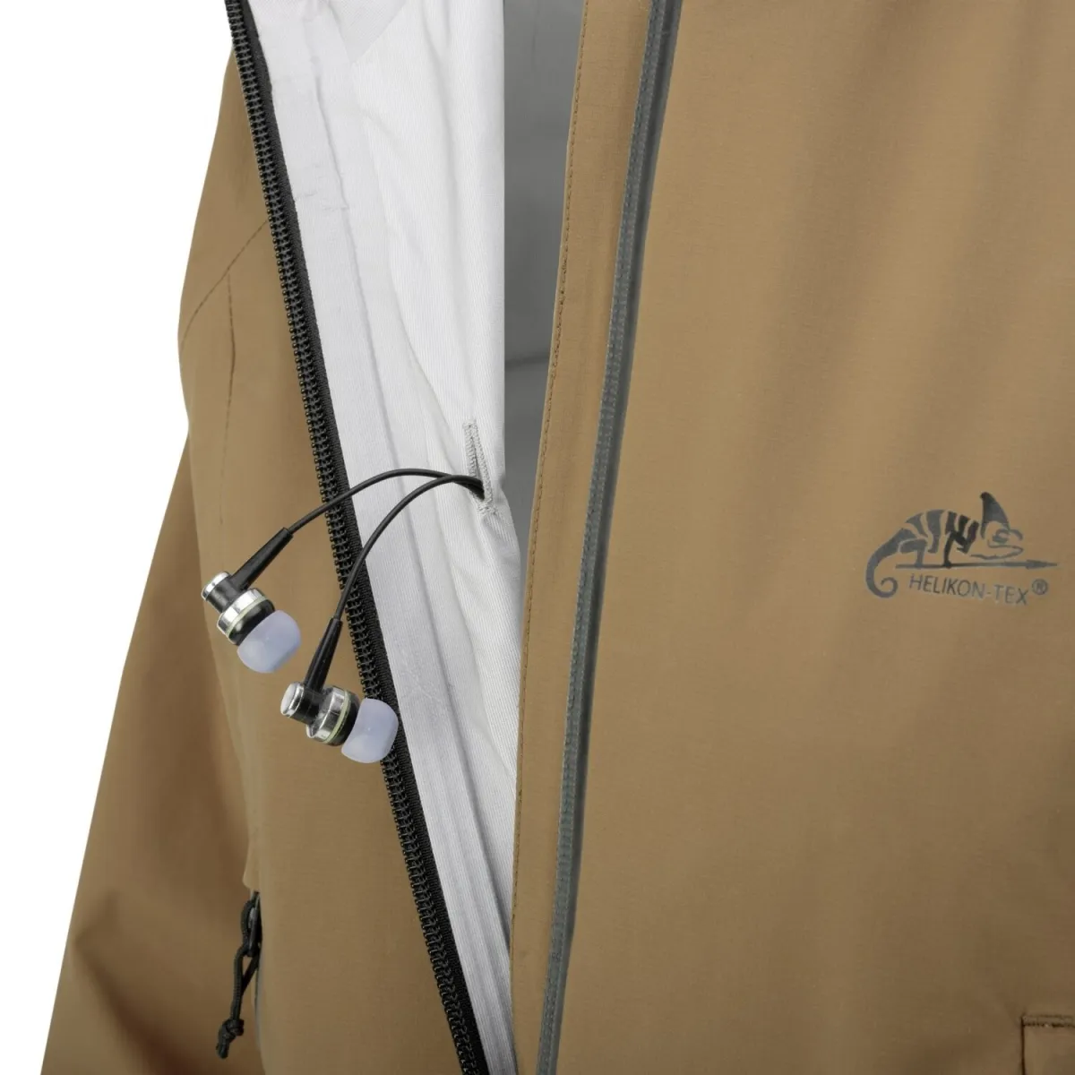 Куртка Helikon-Tex Squall Hardshell – Black. Защита от дождя и снега 13