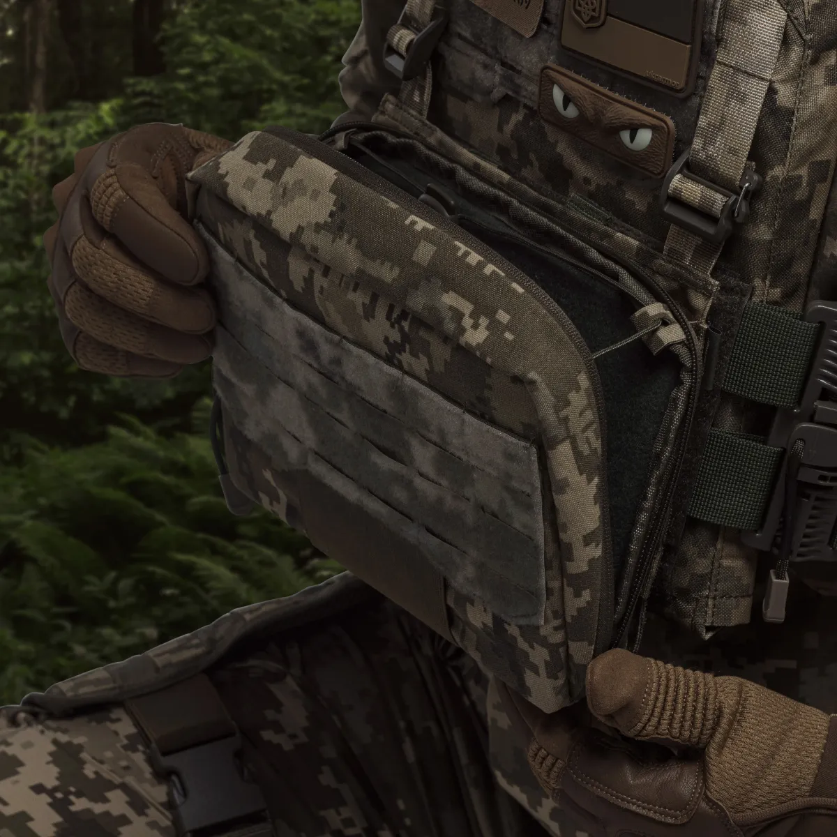 Адміністративний підсумок PRO. Cordura 1000. Кріплення Molle. Піксель (ММ-14) 5