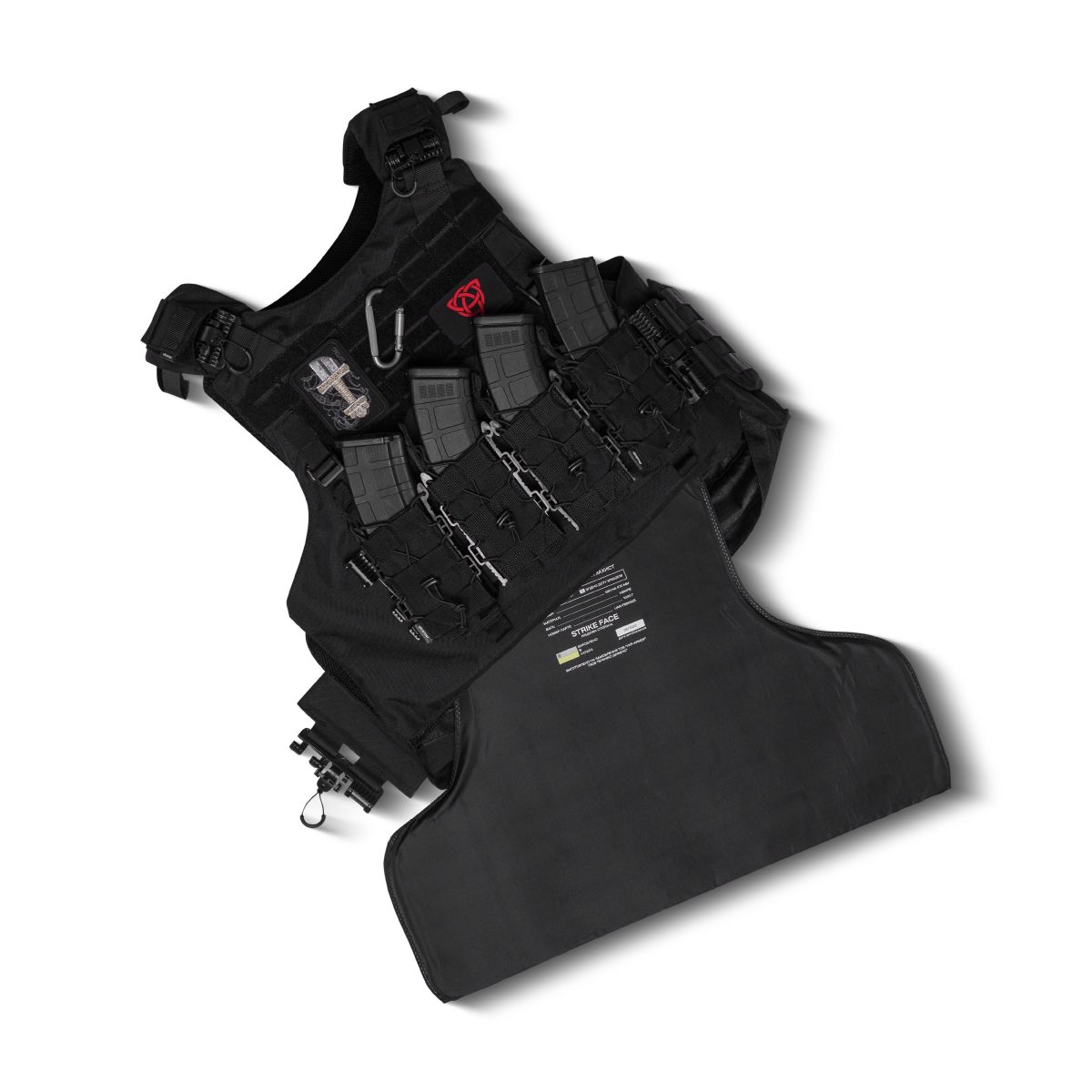 Бойовий бронежилет IBV-2 (Stanag 2920). Вага 4.3 кг. Збільшена площа захисту. Чорний. L/XL 15 Бойовий бронежилет IBV-2 (Stanag 2920). Вага 4.3 кг. Збільшена площа захисту. Чорний. L/XL 15