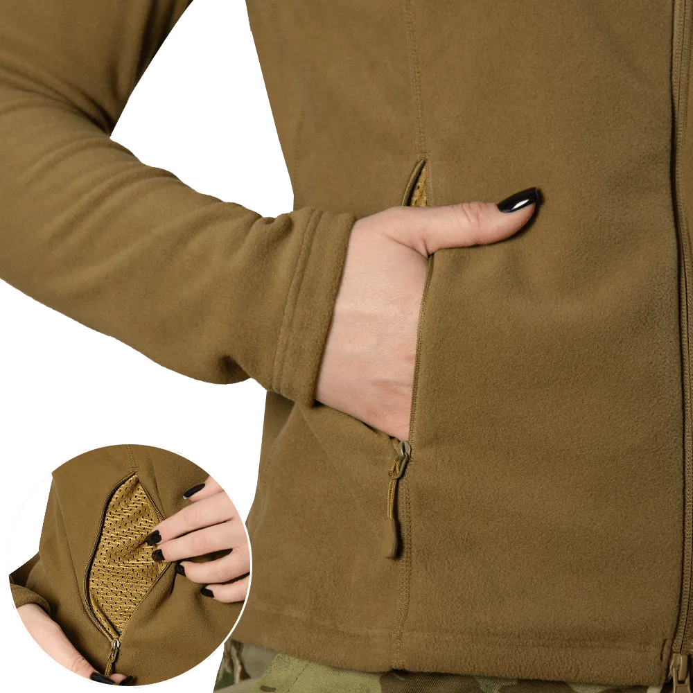 Кофта флисовая женская Pani Meadow 100, Camotec. Койот 3