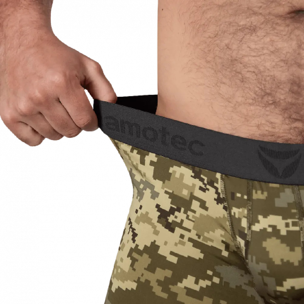 Трусы мужские Camotec анатомические. Материал CoolPass SJ. Пиксель 3
