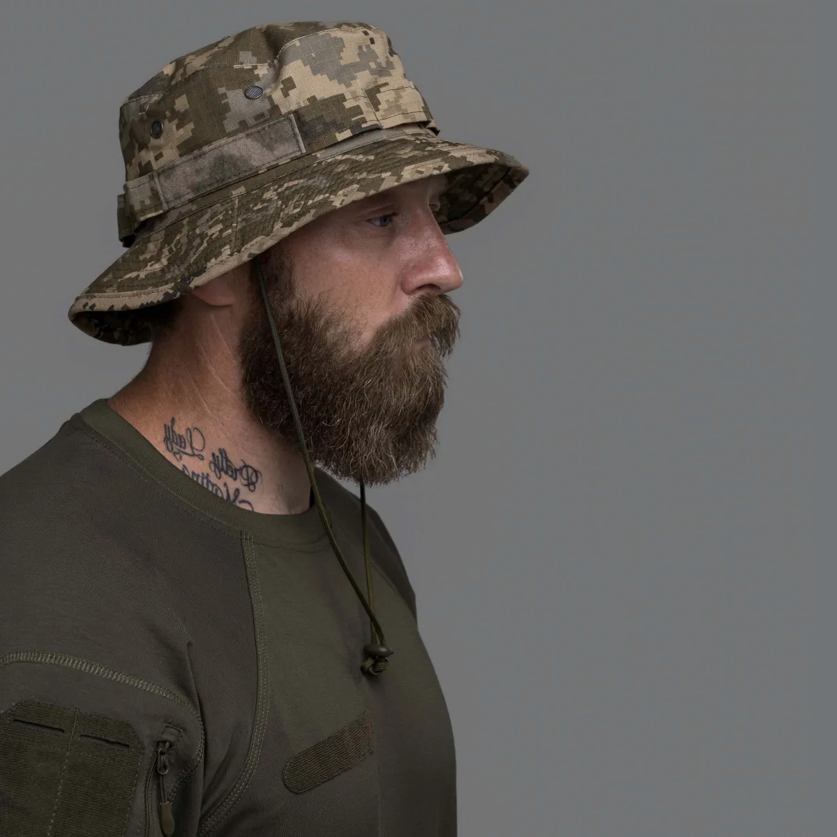 Капелюх тактичний Combat Hat (TDU ripstop). Колір Піксель (мм-14) 2