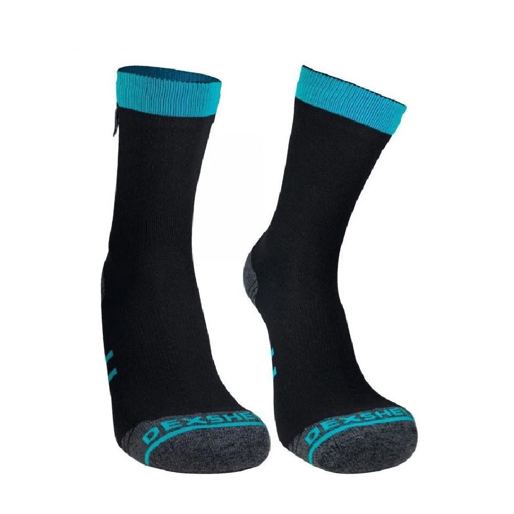 Водонепроницаемые носки Dexshell Running Lite Socks. Синие полоски 5