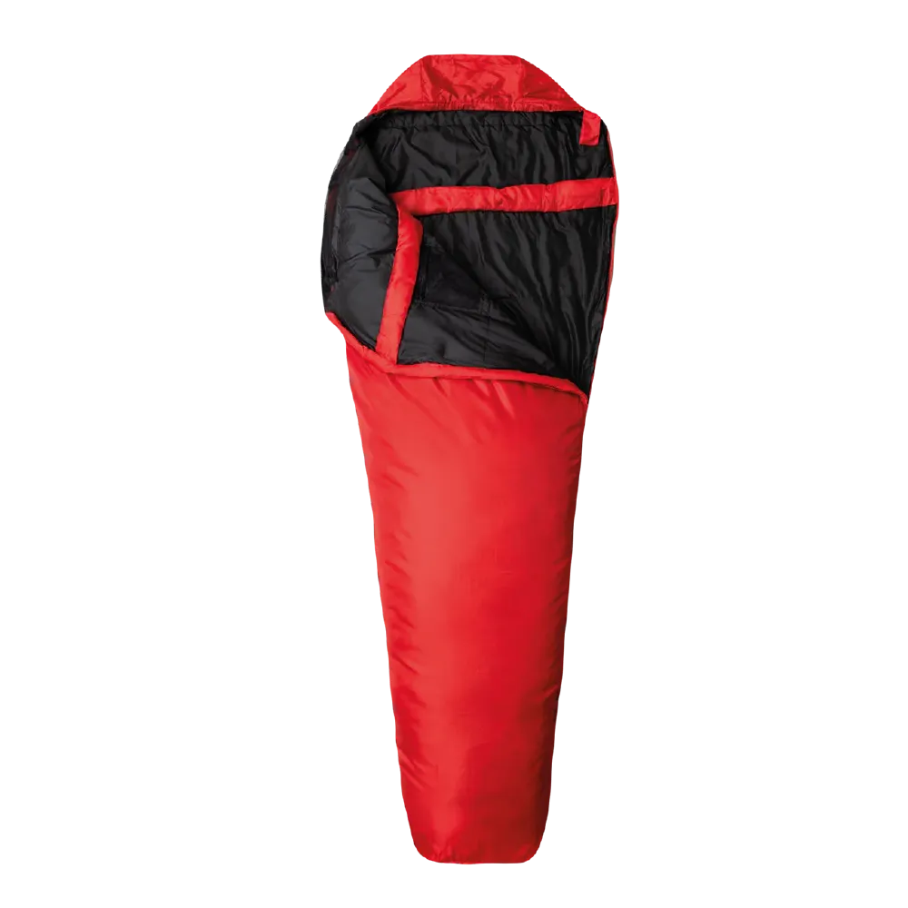 Спальний мішок Snugpak Travelpak 1 (від +2°C до +7°C), лівий. Червоний 2