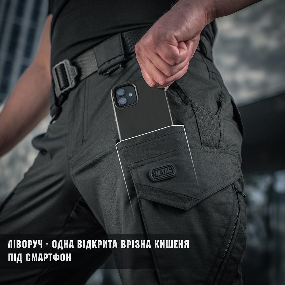 Штаны M-Tac Aggressor Gen II Flex. Черный 3