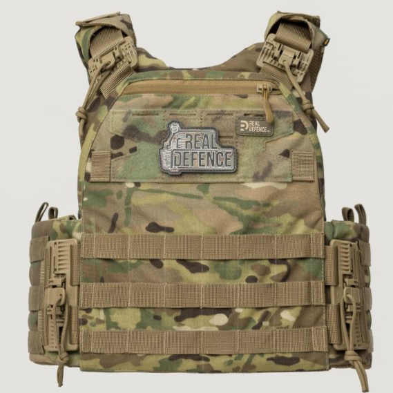 Плитоноска Real Defence Skillet Max Gen 4 під бронеплити 25х30см. Мультикам 2