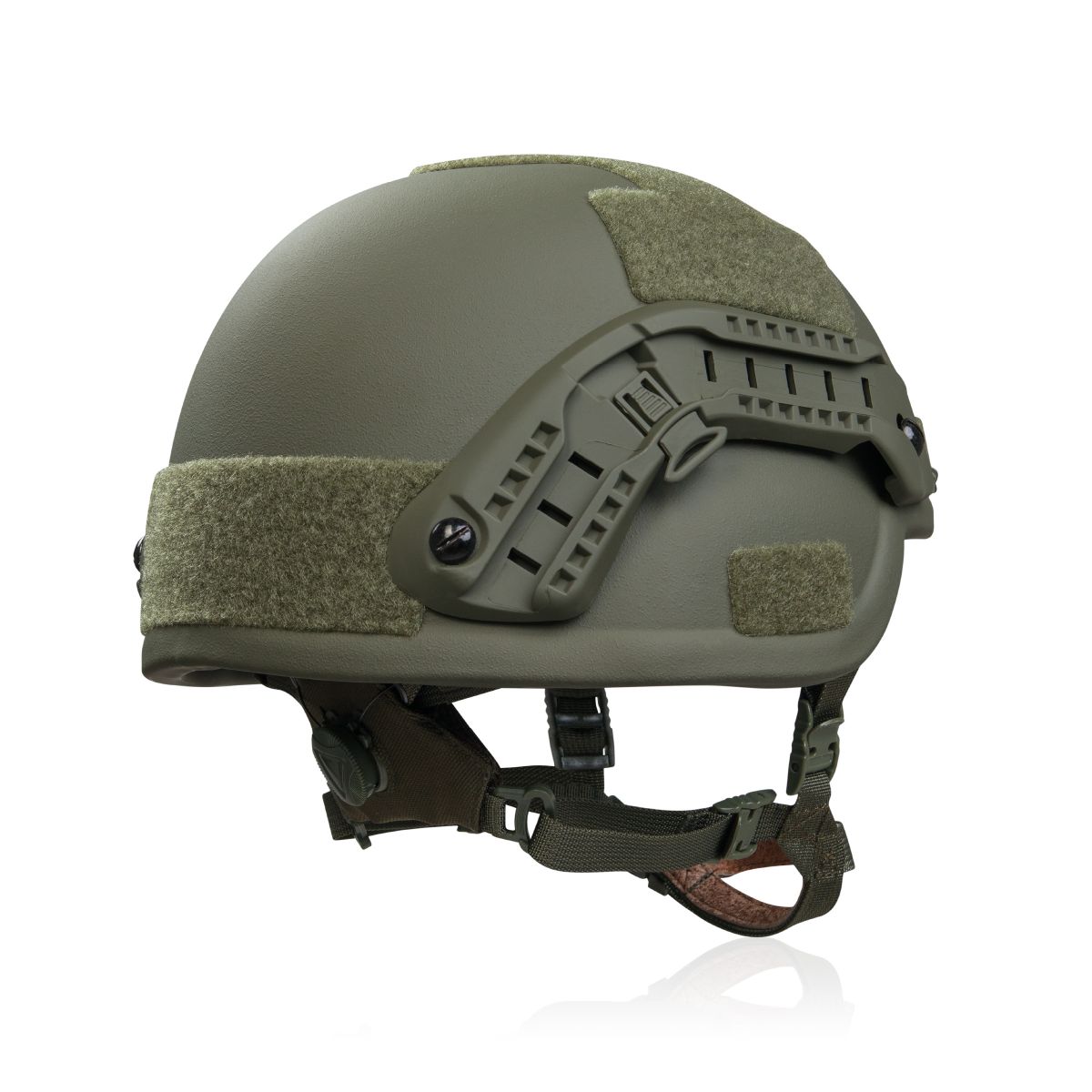 Шлем Mich 2000 Олива. Защита ушной и височной части головы 5