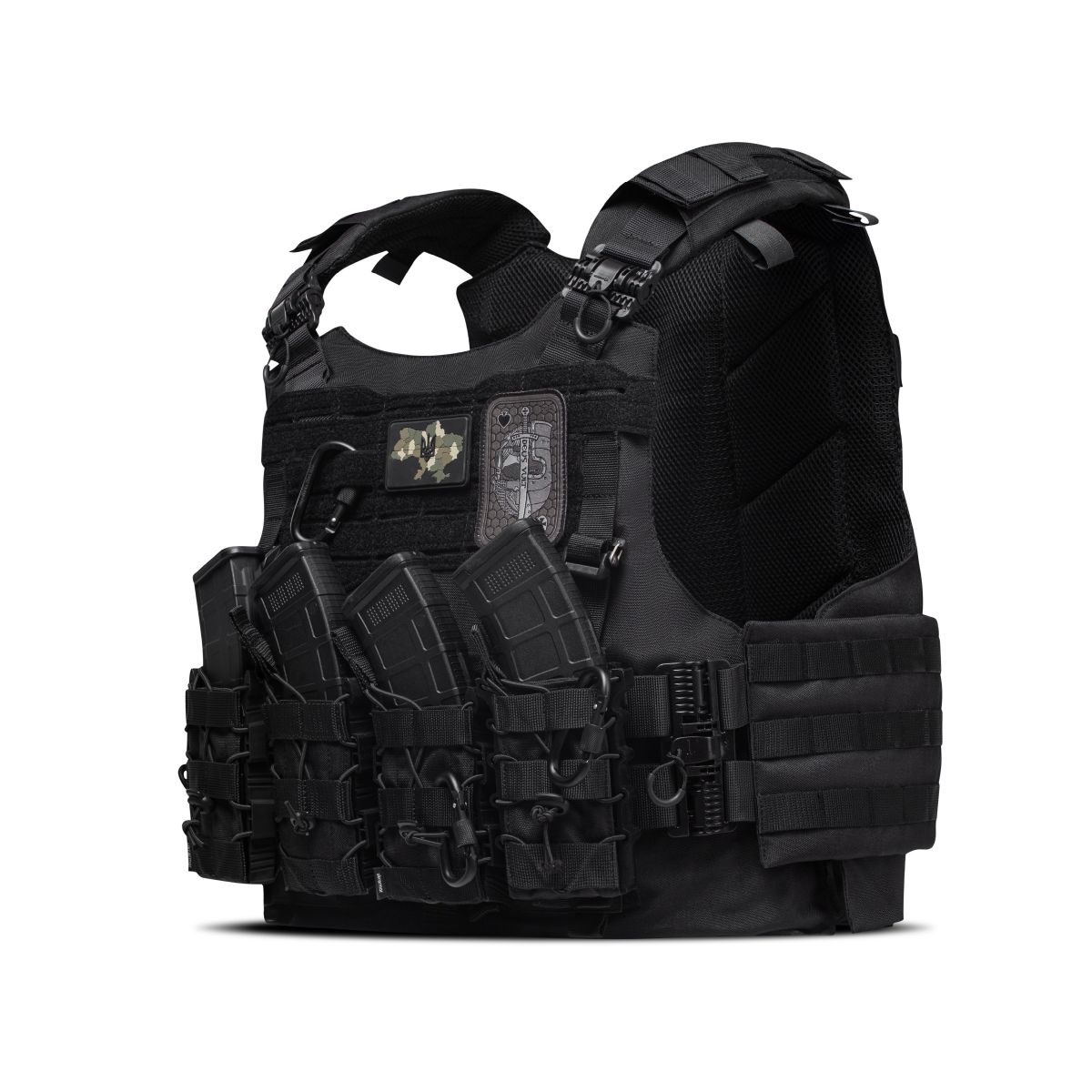 Комплект спорядження Vest Full (based on IBV) S\M 1-го класу захисту. Чорний 3