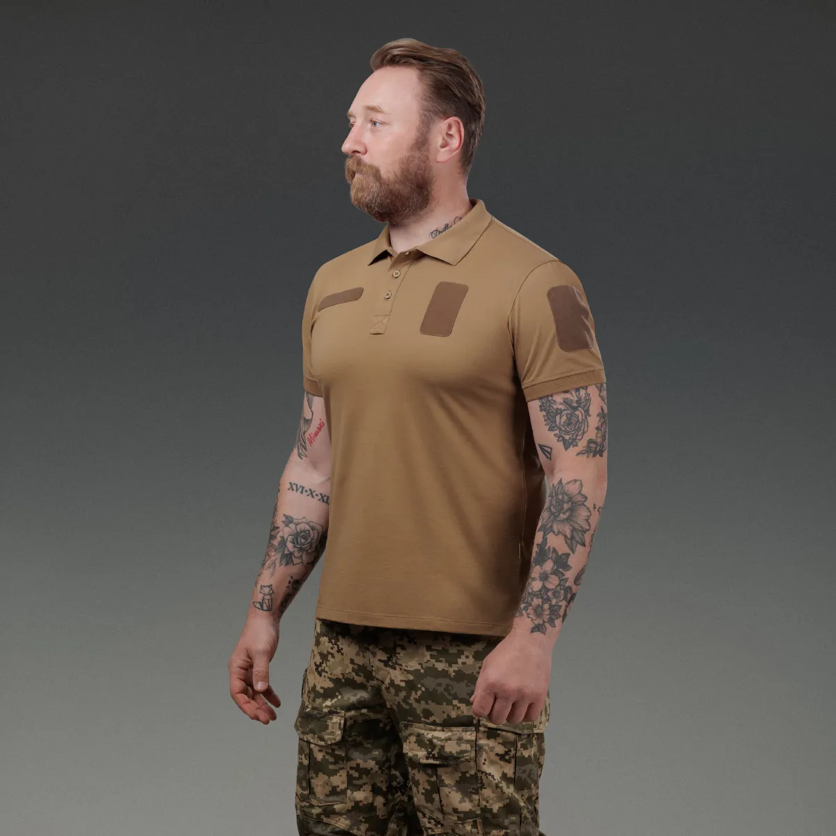Футболка-поло тактична Ukrarmor Polo Reflex Футболка-поло тактична Ukrarmor Polo Reflex — зображення