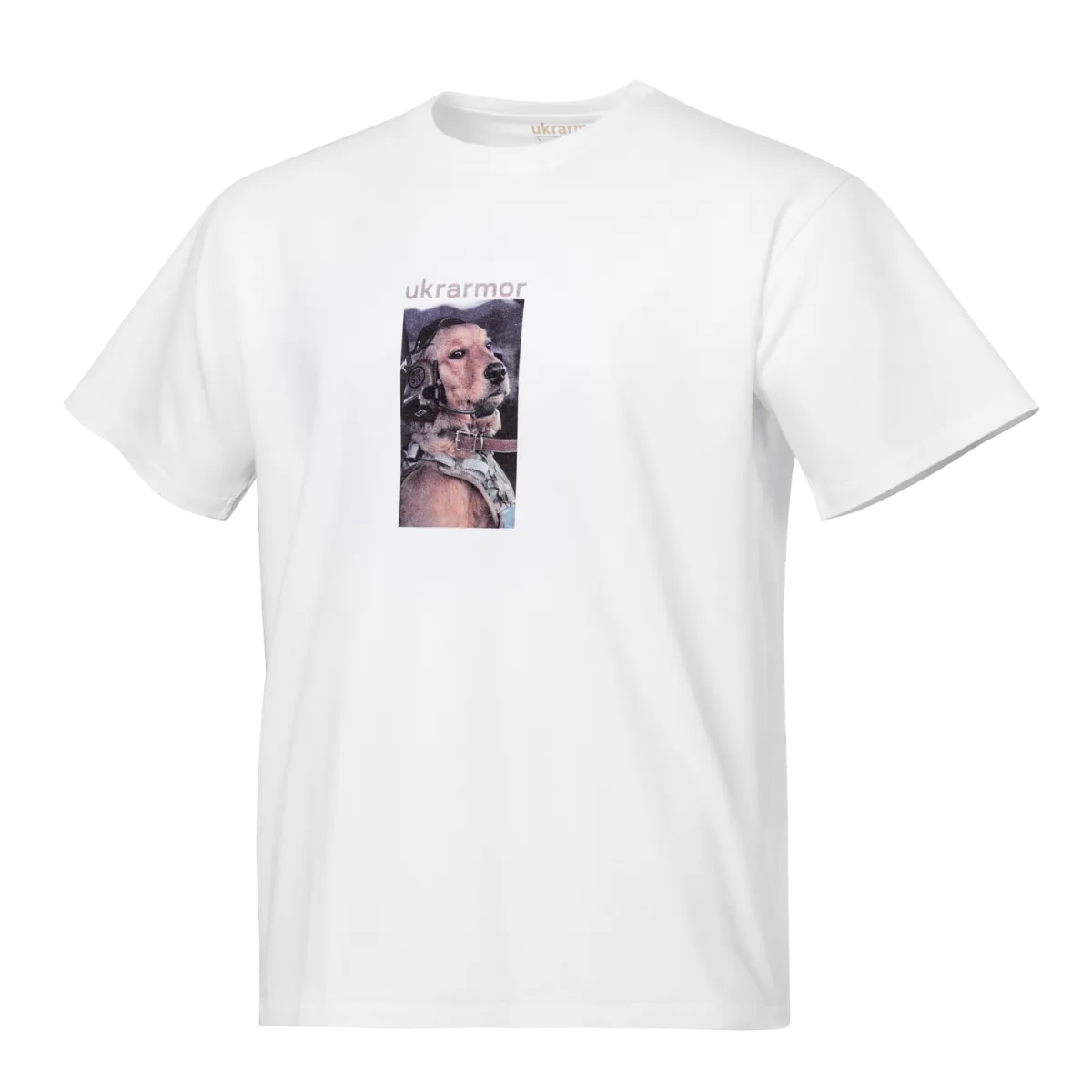 Футболка Basic Military T-Shirt. Battle Pup. Cotton/Elastane. Белый