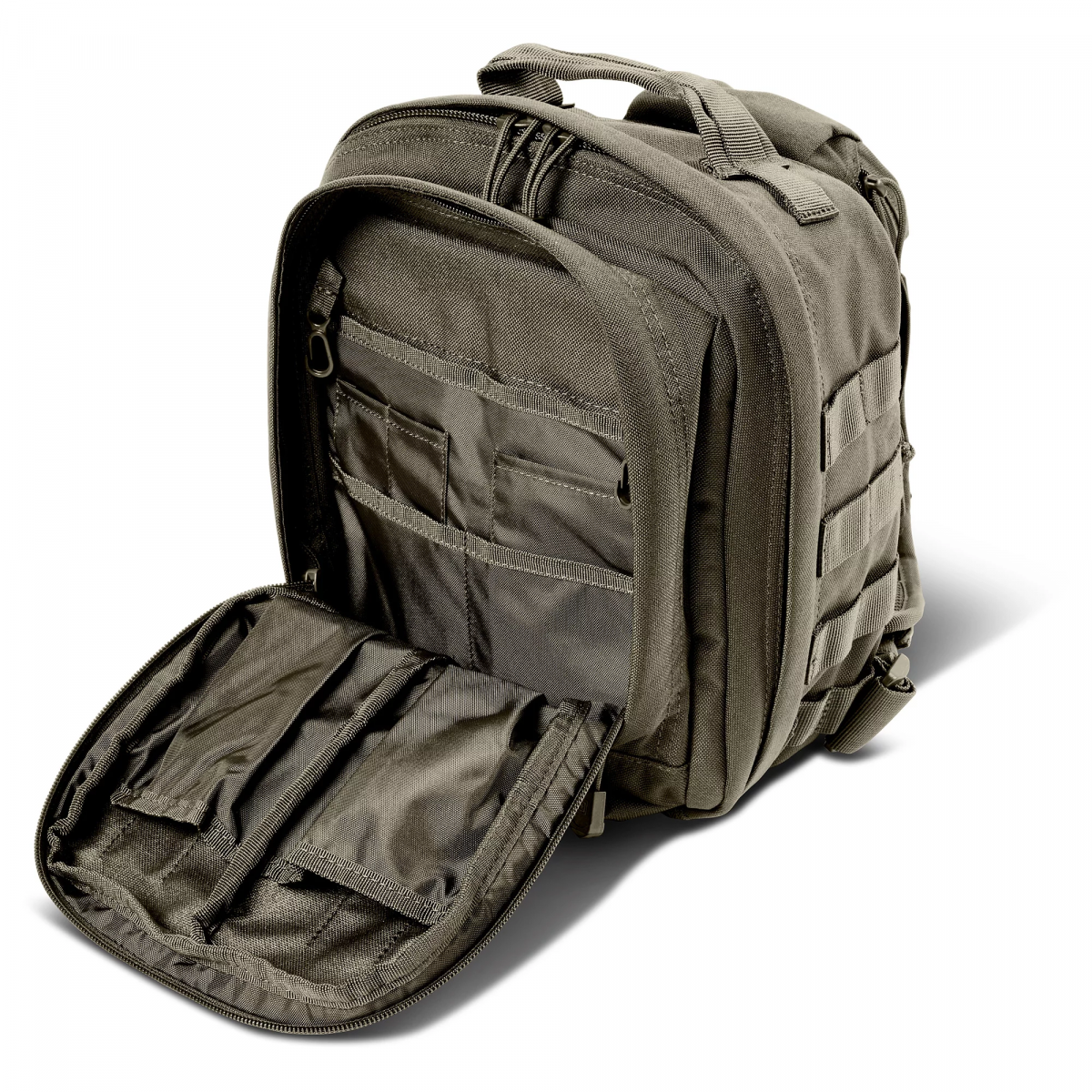 Тактическая сумка-рюкзак 5.11 RUSH® MOAB™ 6. Однолямочный. Олива 12