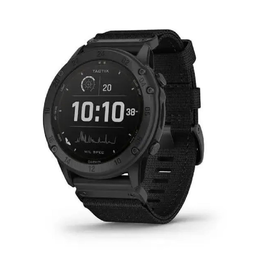 Смарт-годинник Garmin Tactix Delta Solar Ballistic Edition. Чорний