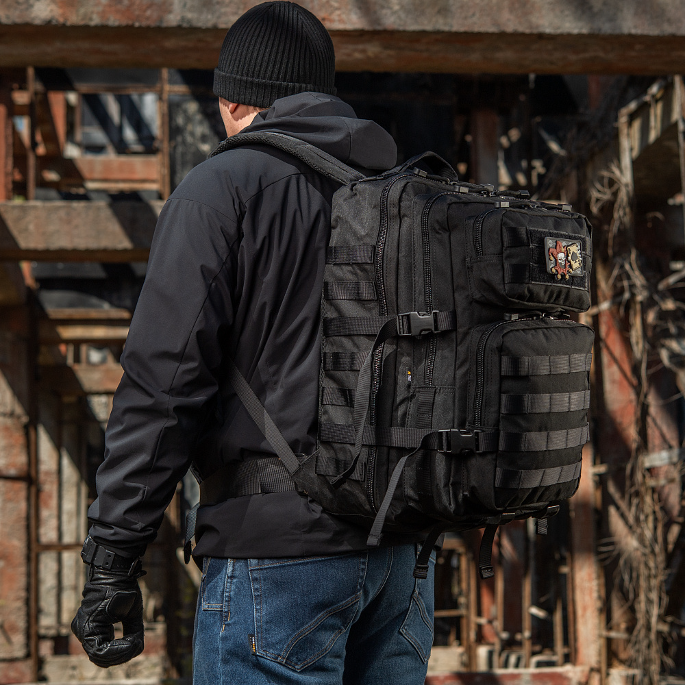 Рюкзак M-Tac Assault Pack 20 л. Черный 4