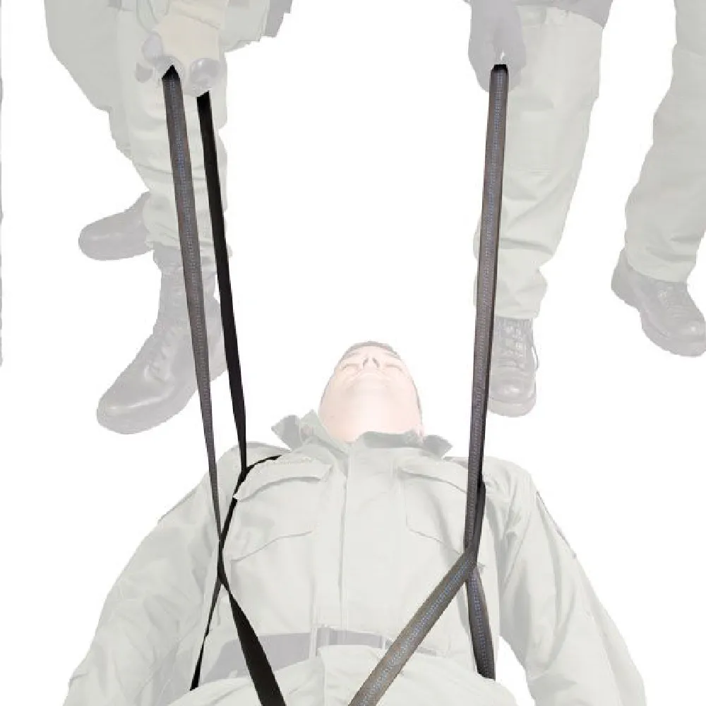 Стропи для евакуації пораненого NAR® Hasty Harness. Колір Чорний 3
