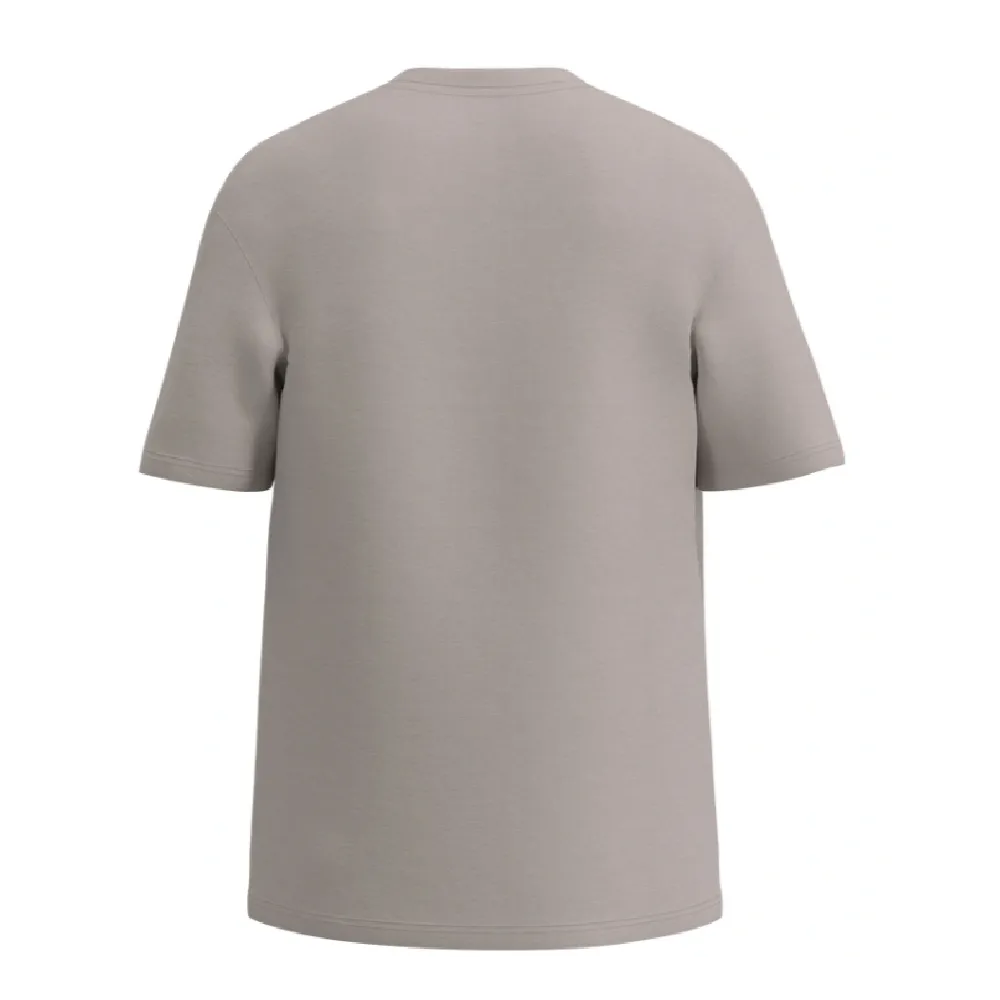 Футболка Men's Set Oversize Fit U-neck. Cotton. Капучино 3