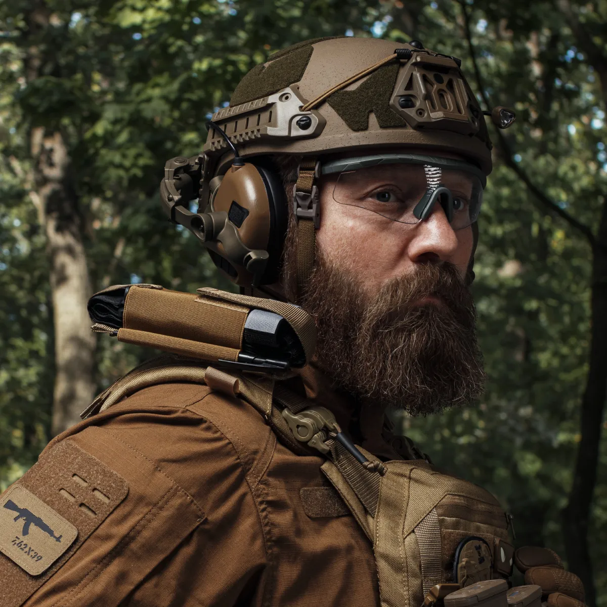 Подсумок для турникета эластичный. Molle. Cordura 1000. Койот 6