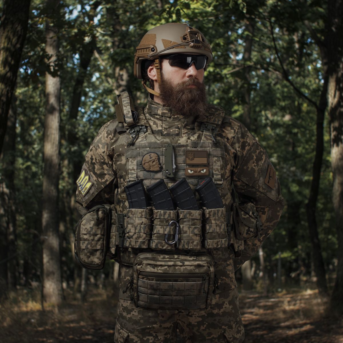 Комплект спорядження Vest Full (based on IBV) L/XL 2-го класу захисту. Піксель(мм-14) 2