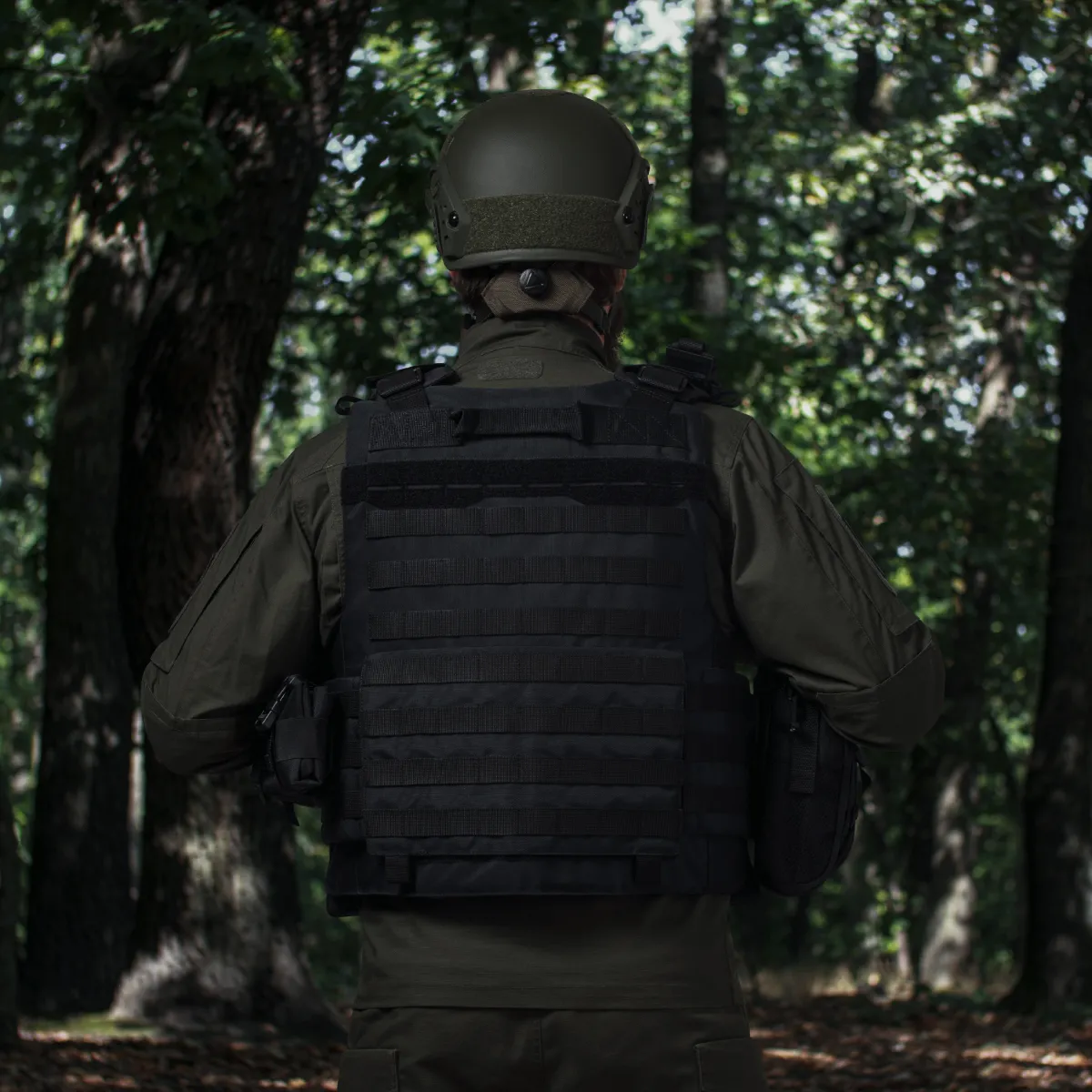 Комплект спорядження Vest Full (based on IBV) L/XL 2-го класу захисту. Чорний 9
