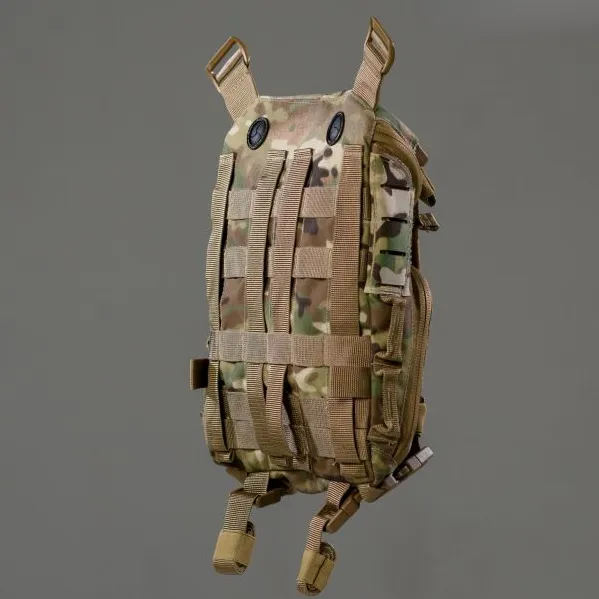 Рюкзак під гідратор з додатковими кишенями Real Defence Gen 2. Мультикам 3