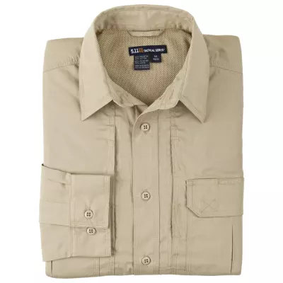 Сорочка тактична "5.11 Tactical Taclite Pro Long Sleeve Shirt" TDU Khaki