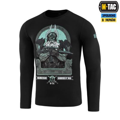 Футболка з довгим рукавом M-Tac Odin Mystery Чорна, black, чорний