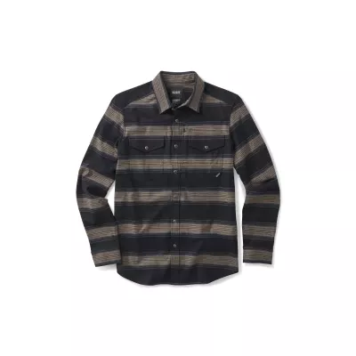 Сорочка тактична "5.11 Tactical® Austin Flannel" Black Stripe