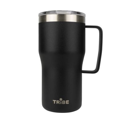 Термокухоль Tribe Travel Mug 600 мл, Чорний