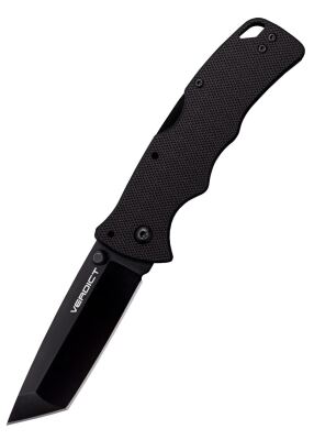 Ніж складаний Cold Steel 3" Verdict Tanto, AUS10A, Black