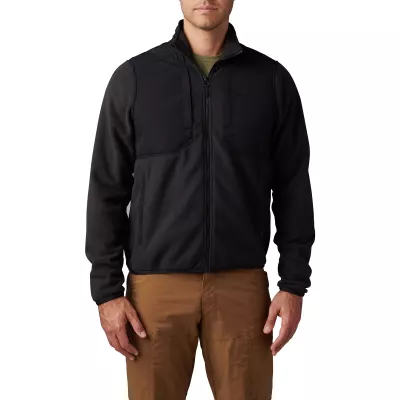 Куртка флісова 5.11 Tactical "Mesos Tech Fleece Jacket" Black