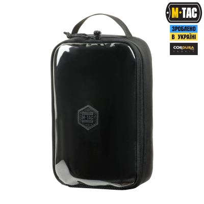 Органайзер утилитарный прозрачный M-Tac Elite Large Gen.II Черный