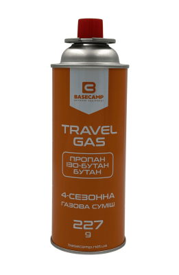 Газовый баллон Base Camp Travel Gas, 227 g