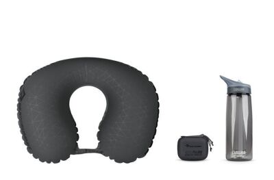 Подушка надувна Sea to Summit Aeros Ultralight Pillow Traveller, 11х39х29 см, Grey