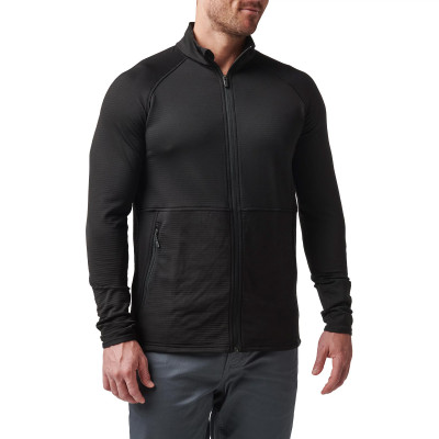 Куртка флісова 5.11 Stratos Full Zip. Чорний. Розмір XL.