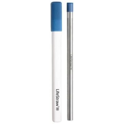 Фільтр для води LifeStraw SIP, 1 шт з футляром для перенесення, Stormy Blue