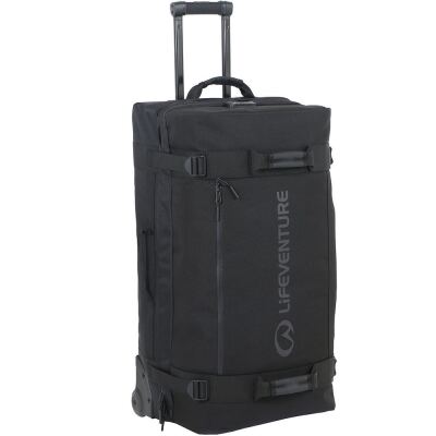 Сумка на колесах Lifeventure Expedition Clamshell Duffle 110 L, Чорний