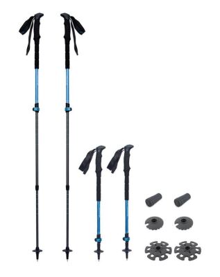 Трекінгові телескопічні палиці Pinguin Shock FL/TL Foam, 63-135 см, Blue