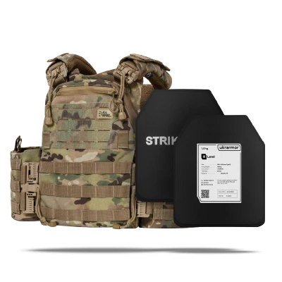 Бронежилет 3-го класу Real Defence Skillet Max Gen 4. Вага 4 кг. Поліетиленові плити 1.6 кг. Мультикам