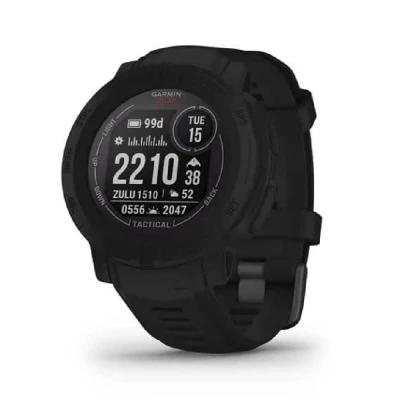 Часы-навигатор тактический Garmin Instinct 2 Solar Tactical Edition (США). Черный