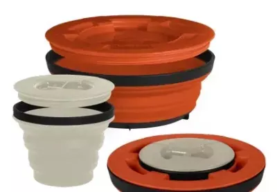 Набор посуды Sea to Summit X-Seal & Go Set L 0,415 л – Оранжевый