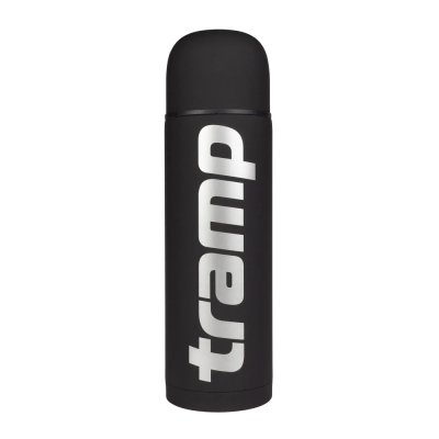Термос Tramp Soft Touch 1.2 л, чорний 1,2 л