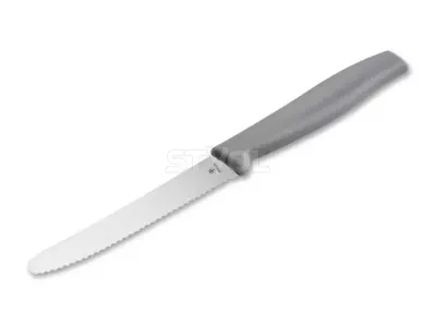 Серрейторний кухонний ніж Sandwich Knife, сірий Boker, клинок 105 мм