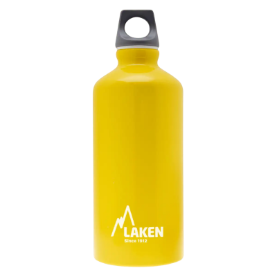 Пляшка для води Laken Futura 0.6 L, Yellow/Grey Cap