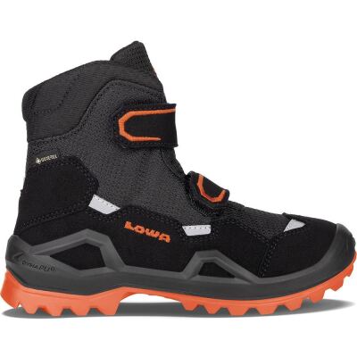 Ботинки LOWA Milo Evo GTX MID Jr, чёрный/оранжевый